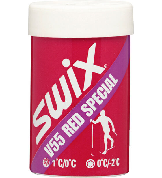 Swix Odrazový vosk V55 červený speciál V0055