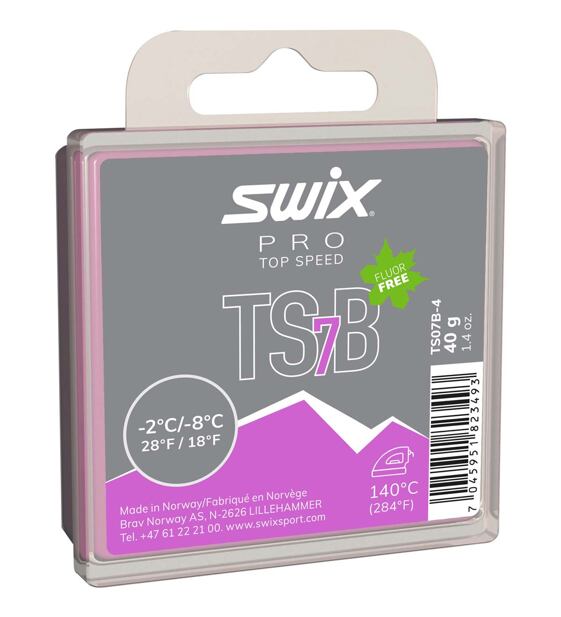 Swix Skluzný vosk Top Speed 7 fialový TS07B-4