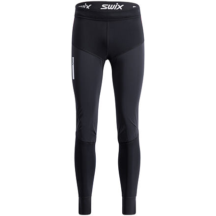 Pánské zateplené běžecké kalhoty Swix Roadline Warmer Tights 10053-23 velikost - textil XL