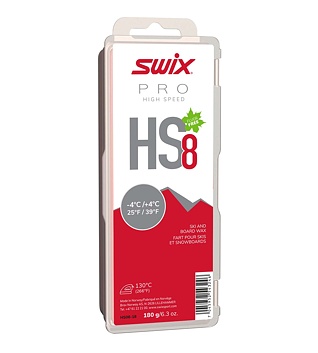 Swix Skluzný vosk High Speed 8 červený HS08-18