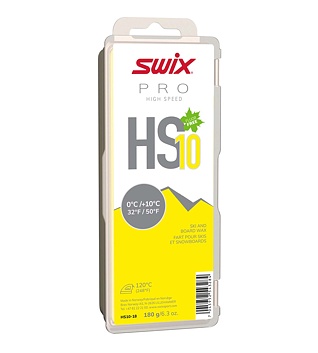 Swix Skluzný vosk High Speed 10 žlutý HS10-18