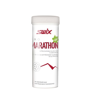 Skluzný vosk Swix Marathon Pow. Fluor Free, 40g