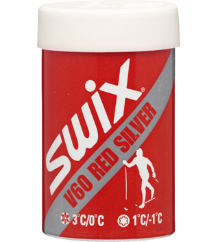 Swix Odrazový vosk V60 červeno-stříbrný V0060