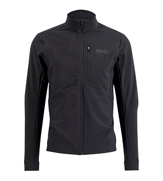 Pánská funkční mikina Swix Pace Hybrid Full Zip 10011-23