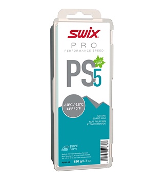 Swix Skluzný vosk Performance Speed 5 tyrkysový PS05-18