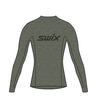 Pánské funkční triko Swix RaceX Merino LS M
