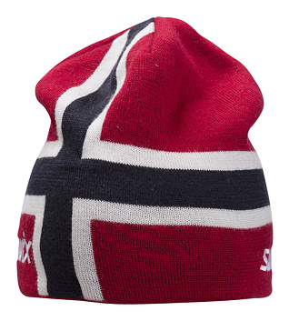 Juniorská čepice Swix Norway Beanie Jr