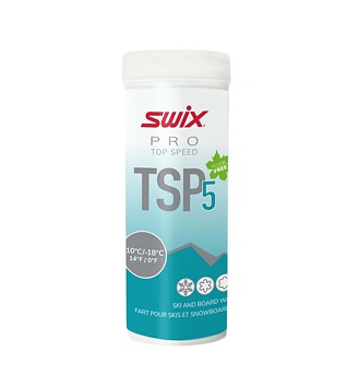 Skluzný vosk Swix TSP5 Turquoise -8 °C/-15°C, 40g