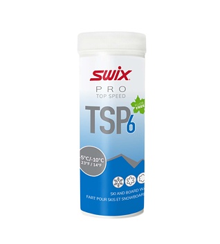 Skluzný vosk Swix TSP6 Blue -5°C/-10°C, 40g