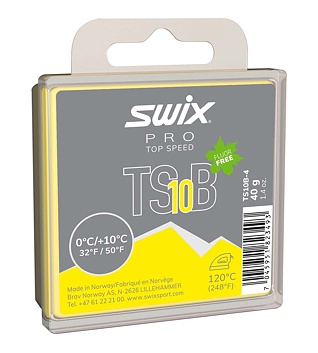Swix Skluzný vosk Top Speed 10 žlutý TS10B-4