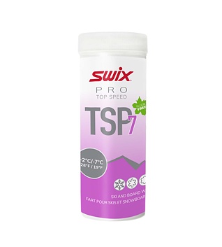 Skluzný vosk Swix TSP7 Violet -2°C/-7°C, 40g