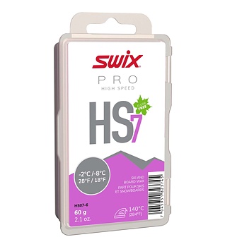 Swix Skluzný vosk High Speed 7 fialový HS07-6