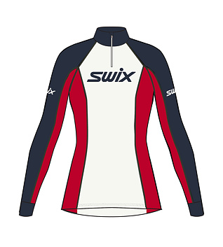 Dámské funkční triko Swix RaceX Classic Half Zip W