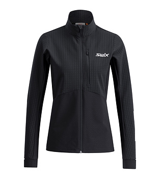 Dámská funkční mikina Swix Pace Hybrid Full Zip Midlayer W