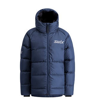 Juniorská bunda Swix Team Puffy Jacket Jr