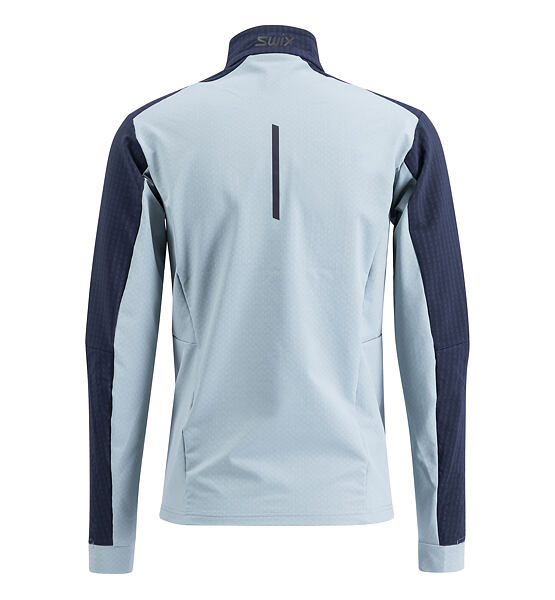 Pánská funkční mikina Swix Pace Hybrid Full Zip Midlayer M
