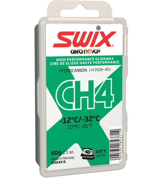 Swix Skluzný vosk Hydrocarbon 4 zelený  CH04X-6