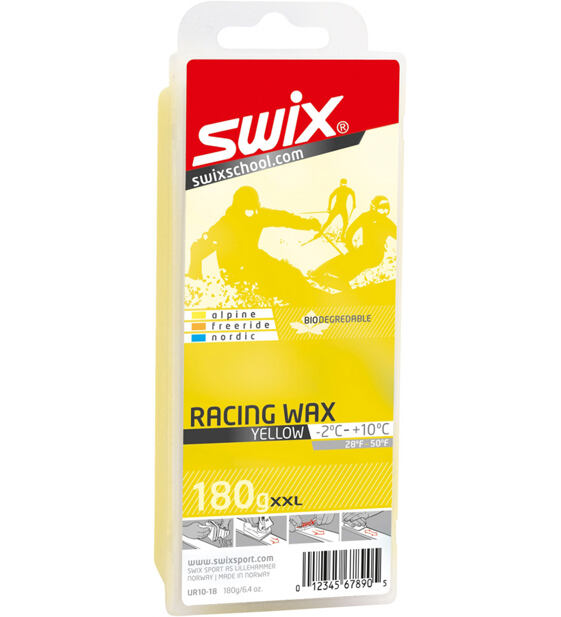 Swix Závodní vosk UR 10 žlutý UR10-18