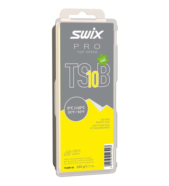 Swix Skluzný vosk Top Speed 10 žlutý TS10B-18
