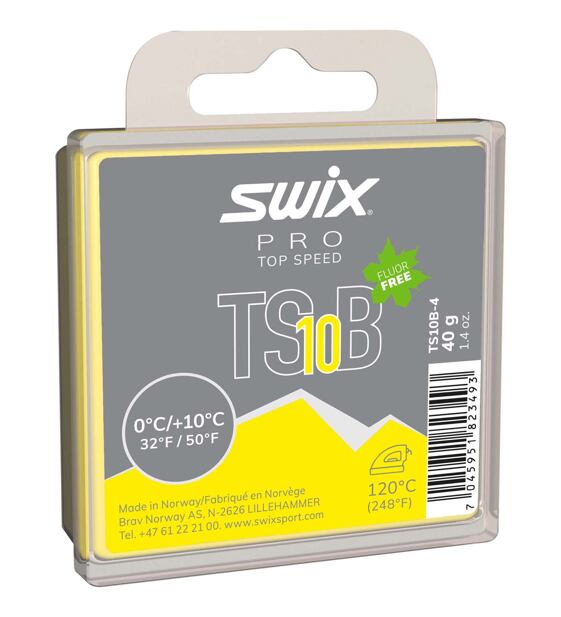 Swix Skluzný vosk Top Speed 10 žlutý TS10B-4
