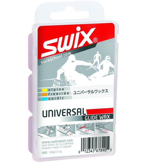 Swix Univerzální skluzný vosk U60