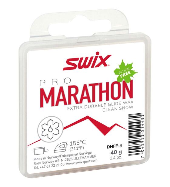 Swix Skluzný vosk Marathon bilý DHFF-4
