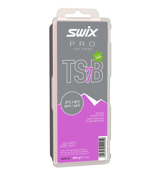 Swix Skluzný vosk Top Speed 7 fialový TS07B-18