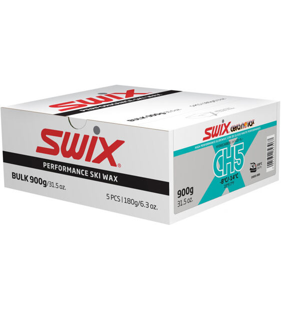 Swix Skluzný vosk Hydrocarbon 5 tyrkysový  CH05X-900